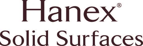 A brown and white logo of the name janet and surfboards.